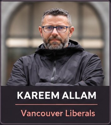 Kareem Allam — Vancouver Liberals